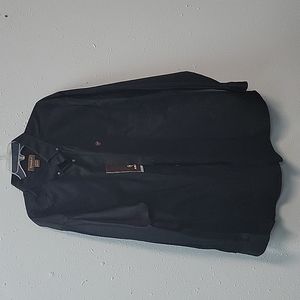 Men xxl ariat black button down nwt